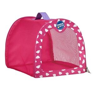 Build-A-Bear Promise Pets Pink Cloud Toy Mesh Carrier | Stuffed Animal